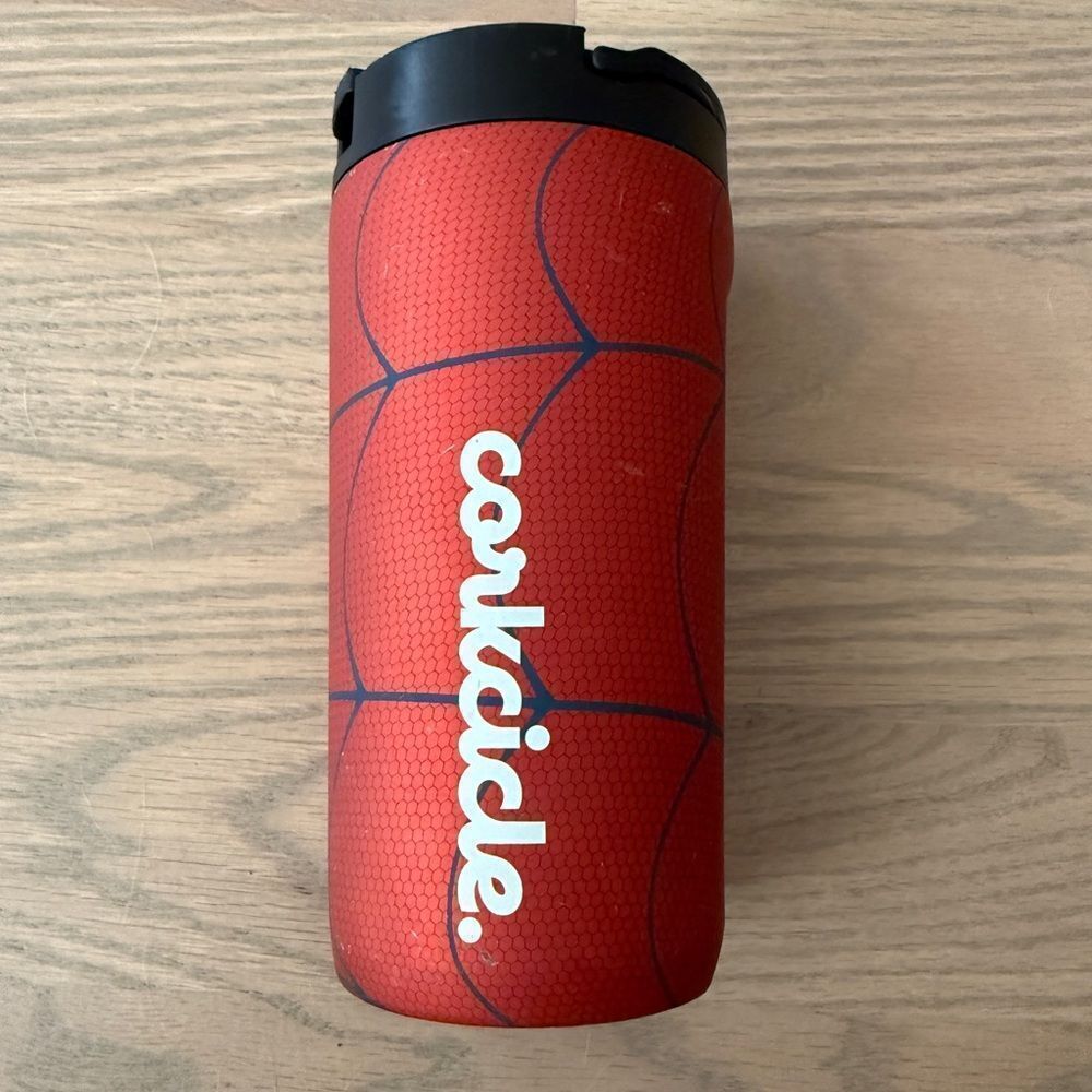 Marvel Spider-Man Corkcicle Kids Straw Cup 12oz 🕸️🚌